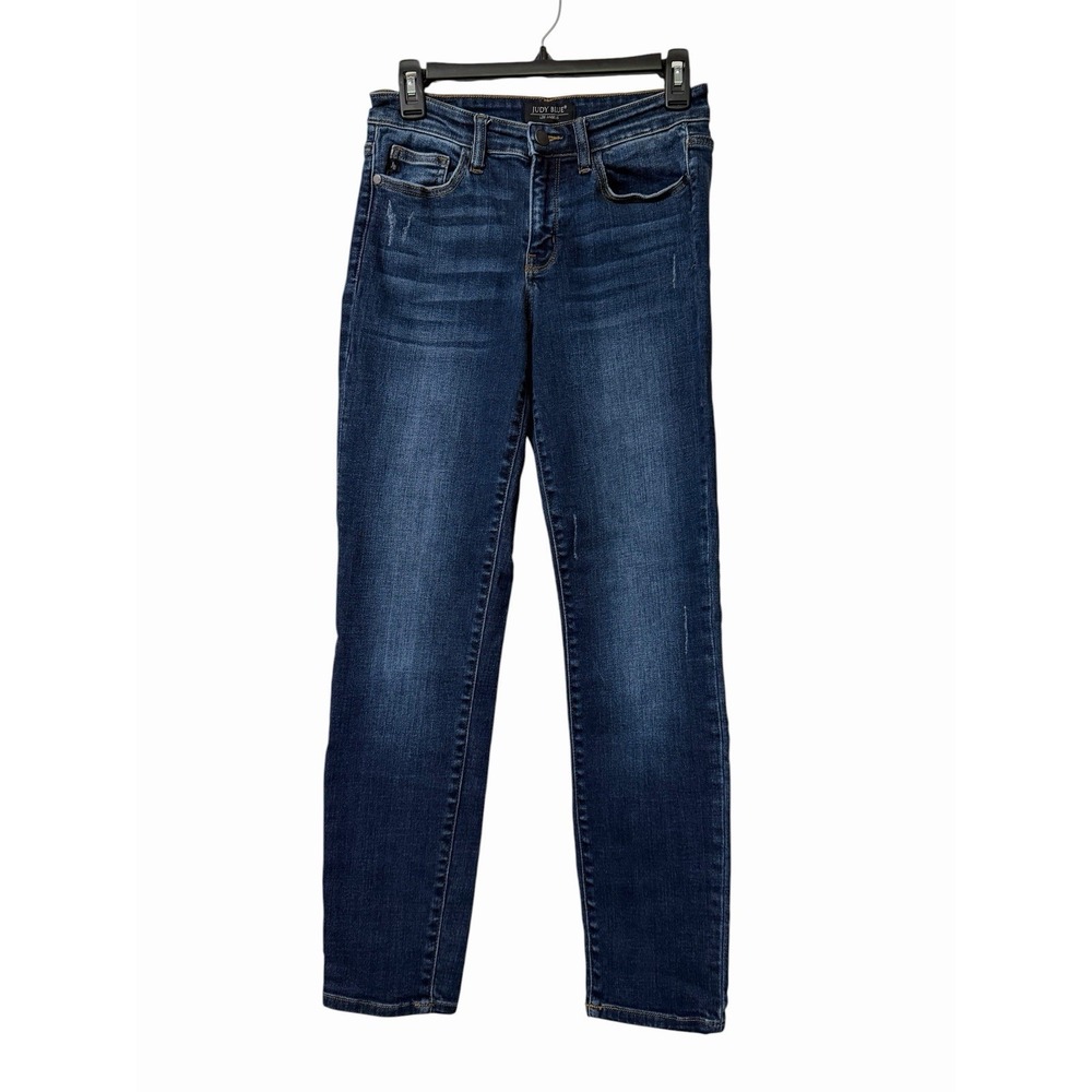 Judy Blue Slim Fit Jeans Dark Wash Stretch Denim Mid Rise Skinny 5/27